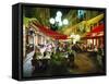 Open Air Cafes and Restaurants, Nice, Cote d'Azure, Provence, France, Europe-Walter Rawlings-Framed Stretched Canvas