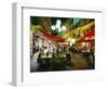 Open Air Cafes and Restaurants, Nice, Cote d'Azure, Provence, France, Europe-Walter Rawlings-Framed Photographic Print