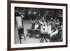 Open Air Class in Lincoln's Inn Fields, London, 1926-1927-null-Framed Giclee Print