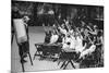 Open Air Class in Lincoln's Inn Fields, London, 1926-1927-null-Mounted Giclee Print