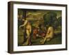 Open-Air Concert-Titian (Tiziano Vecelli)-Framed Giclee Print