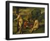 Open-Air Concert-Titian (Tiziano Vecelli)-Framed Giclee Print