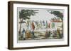 Open-Air Dance at the Tivoli Gardens-null-Framed Giclee Print