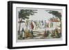 Open-Air Dance at the Tivoli Gardens-null-Framed Giclee Print