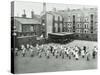 Open Air Exercise Class, Ben Jonson School, Stepney, London, 1911-null-Stretched Canvas