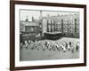 Open Air Exercise Class, Ben Jonson School, Stepney, London, 1911-null-Framed Photographic Print