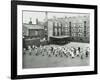 Open Air Exercise Class, Ben Jonson School, Stepney, London, 1911-null-Framed Photographic Print