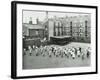 Open Air Exercise Class, Ben Jonson School, Stepney, London, 1911-null-Framed Photographic Print