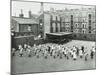 Open Air Exercise Class, Ben Jonson School, Stepney, London, 1911-null-Mounted Photographic Print