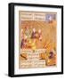 Open-Air Feast, from a Book of Poems, 1554-null-Framed Giclee Print