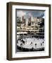 Open Air Ice Rink, Broadgate, City of London, London, England, United Kingdom-Adam Woolfitt-Framed Photographic Print