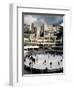 Open Air Ice Rink, Broadgate, City of London, London, England, United Kingdom-Adam Woolfitt-Framed Photographic Print