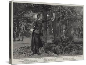 Open-Air Performance of As You Like It at Coombe House, Surrey, Lady Archibald Campbell as Orlando-null-Stretched Canvas
