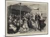 Open-Air Services at the Seaside-Godefroy Durand-Mounted Giclee Print