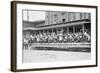 Open Air Trolley of Brooklyn Rapid Transit Is Passenger Packed-null-Framed Art Print