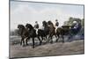 Open Carriage Drawn by Four Horses, 1863, by Guerard, France, 19th Century-null-Mounted Giclee Print