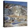 Open Cast Marble Mine, Greece, Europe-Tony Gervis-Stretched Canvas