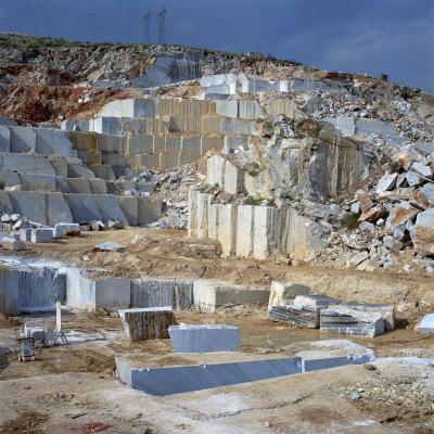 'Open Cast Marble Mine, Greece, Europe' Photographic Print Tony