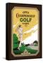 Open Championship Golf Game-null-Framed Stretched Canvas