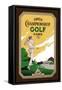 Open Championship Golf Game-null-Framed Stretched Canvas