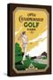 Open Championship Golf Game-null-Stretched Canvas