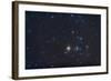 Open Cluster Hyades and Giant Star Aldebaran in the Constellation of Taurus-null-Framed Photographic Print