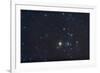 Open Cluster Hyades and Giant Star Aldebaran in the Constellation of Taurus-null-Framed Photographic Print