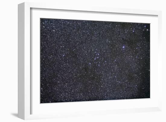 Open Cluster Messier 39 in the Constellation Cygnus-null-Framed Photographic Print
