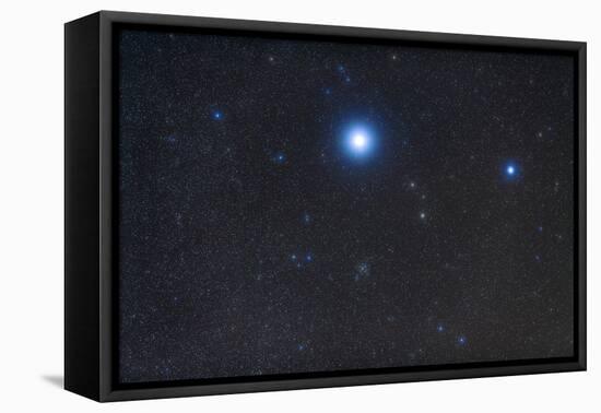 Open Cluster Messier 41 in the Constellation Canis Major-null-Framed Stretched Canvas