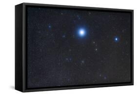 Open Cluster Messier 41 in the Constellation Canis Major-null-Framed Stretched Canvas