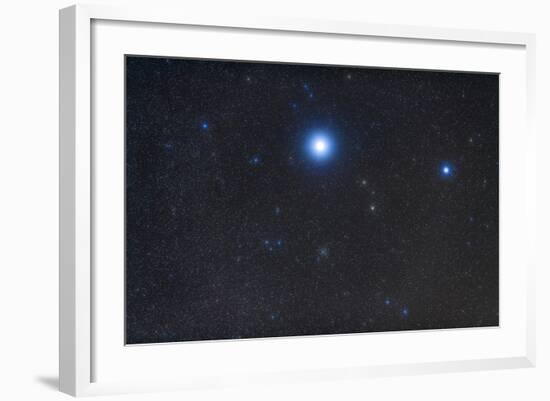 Open Cluster Messier 41 in the Constellation Canis Major-null-Framed Photographic Print