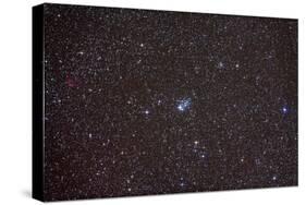 Open Cluster NGC 457 in the Constellation Cassiopeia-null-Stretched Canvas