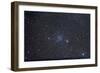 Open Clusters Messier 35 and NGC 2158 in the Constellation Gemini-null-Framed Photographic Print