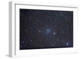 Open Clusters Messier 35 and NGC 2158 in the Constellation Gemini-null-Framed Photographic Print