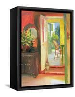 Open Door, C.2000-William Ireland-Framed Stretched Canvas