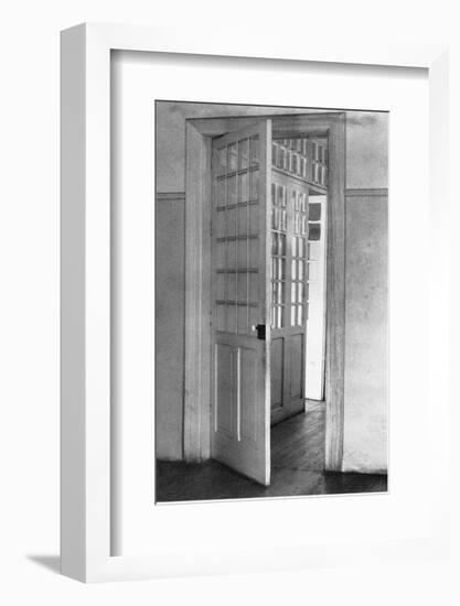 Open Doors, Mexico City, c.1925-Tina Modotti-Framed Photographic Print