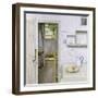 Open Doors with Still Life and Letter, 2004-Charles E. Hardaker-Framed Giclee Print