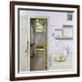 Open Doors with Still Life and Letter, 2004-Charles E. Hardaker-Framed Giclee Print