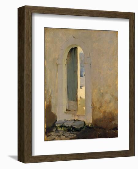 Open Doorway, Morocco, 1879-80-John Singer Sargent-Framed Giclee Print