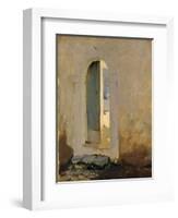 Open Doorway, Morocco, 1879-80-John Singer Sargent-Framed Giclee Print