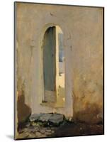 Open Doorway, Morocco, 1879-80-John Singer Sargent-Mounted Giclee Print