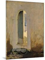 Open Doorway, Morocco, 1879-80-John Singer Sargent-Mounted Giclee Print