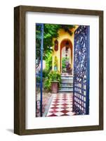 Open Doorway To Southern Living-George Oze-Framed Photographic Print