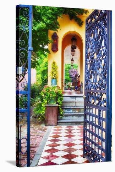 Open Doorway To Southern Living-George Oze-Stretched Canvas