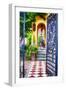 Open Doorway To Southern Living-George Oze-Framed Photographic Print