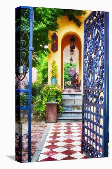 Open Doorway To Southern Living-George Oze-Stretched Canvas