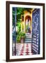 Open Doorway To Southern Living-George Oze-Framed Photographic Print