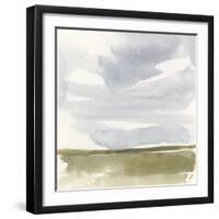 Open Field Sketch I-Victoria Barnes-Framed Art Print