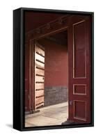 Open Gates at the Forbidden City-Paul Souders-Framed Stretched Canvas