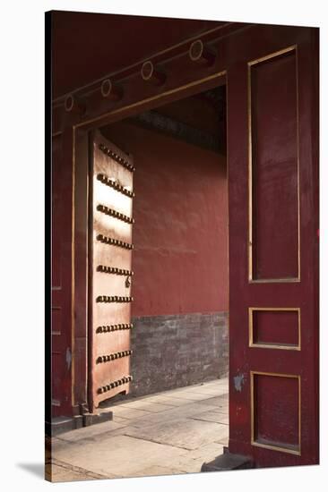 Open Gates at the Forbidden City-Paul Souders-Stretched Canvas